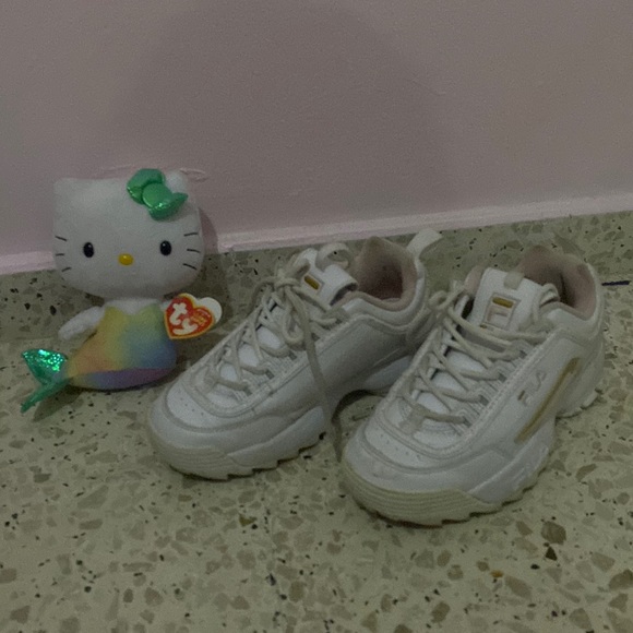 Fila Other - Fila gold and pink kids shoes